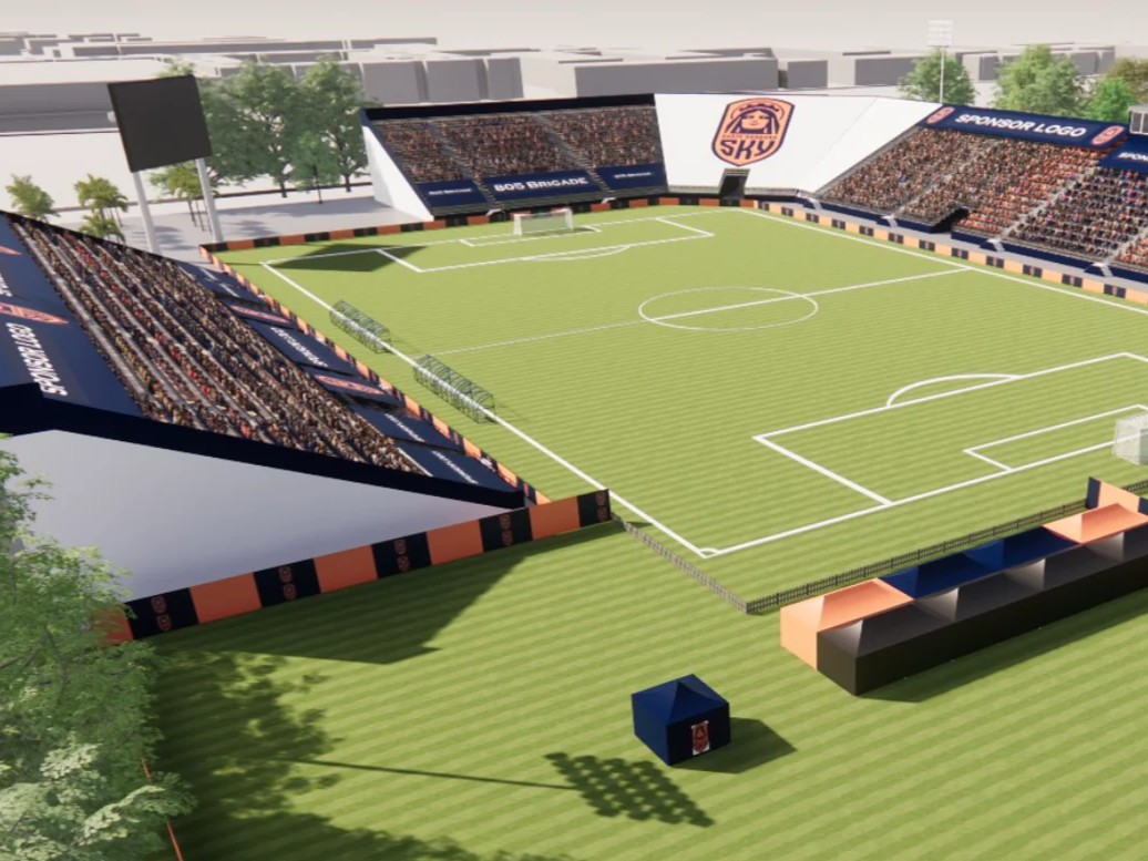 Stadium rendering